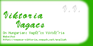 viktoria vagacs business card